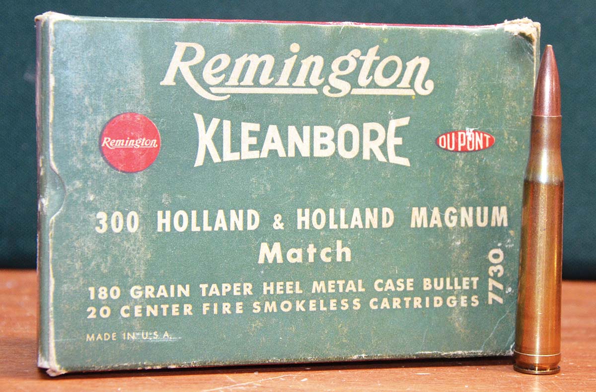 Winchester and Remington brought the 300 H&H Magnum to the attention of long-distance competitive shooters by loading the ammunition with match-grade bullets. Ben Comfort used ammunition loaded by Winchester to win the prestigious 1,000-yard Wimbledon Cup match at Camp Perry in 1935.
